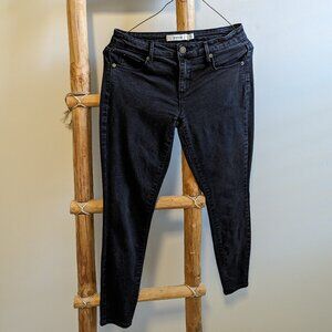 JustFab Skinny Jeans Black 26